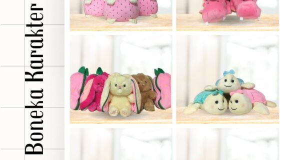 Pilihan Terbaik Boneka Custom Berkualitas dengan Detail Premium dan Nyaman